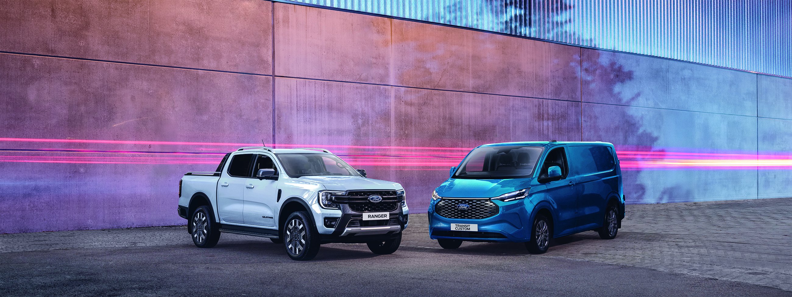 Ford Custom und Ford Ranger
